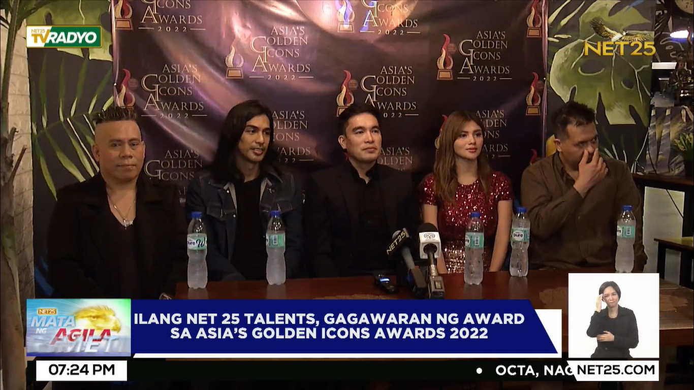 Asia's Golden Icons Awards at NET 25