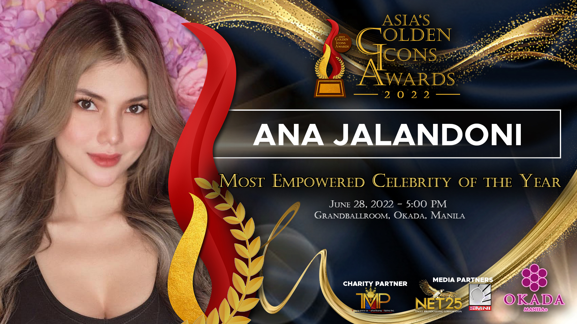 Ana Jalandoni (Most Empowered Celebrity of the Year)